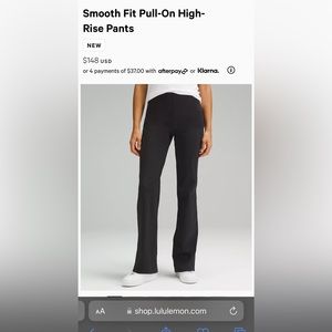 Lululemon high rise pants size 6